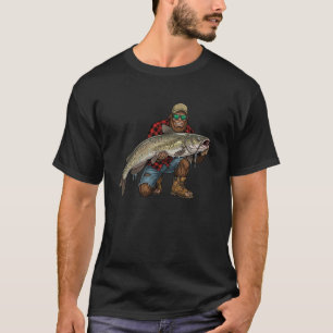Camiseta Pez Gato del Canal de Bigfoot Trofeo Divertido Sas