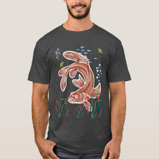 Camiseta Pez Gato divertido