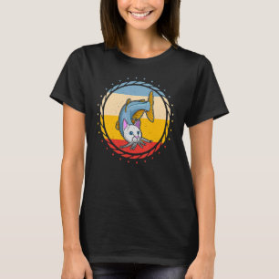 Camiseta Pez Gato Siluro Humor de Pesca de Siluro 3