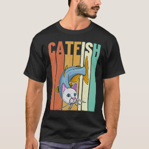 Camiseta Pez Gato Wels Pesca de Siluro Humor 1