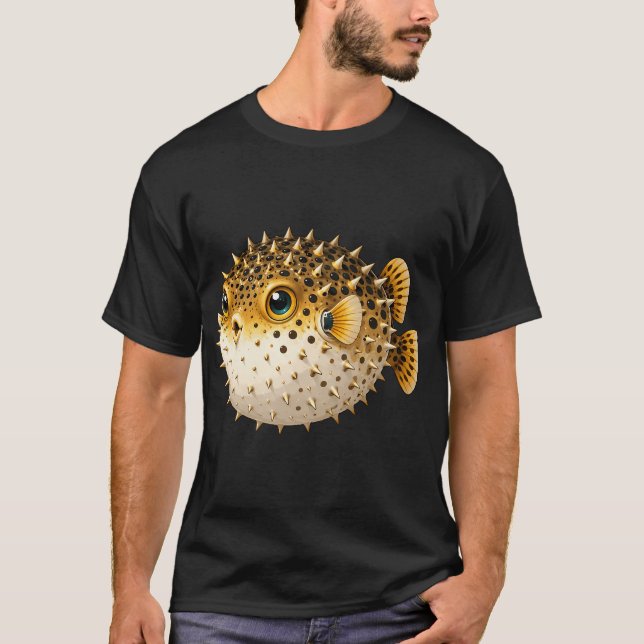 Camiseta Pez Globo Adorable (Anverso)