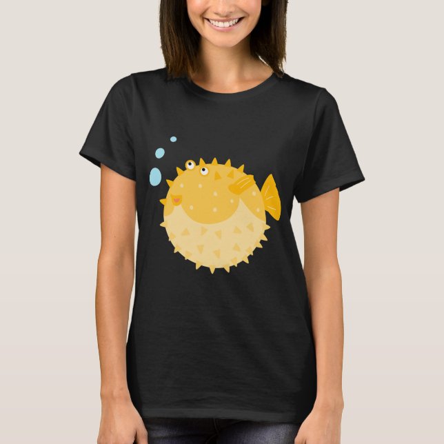 Camiseta Pez Globo Adorable (Anverso)