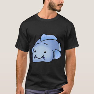 Camiseta Pez globo azul