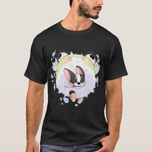 Camiseta Pez Globo Corgi (Anverso)