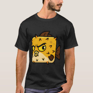 Camiseta Pez globo cuadrado