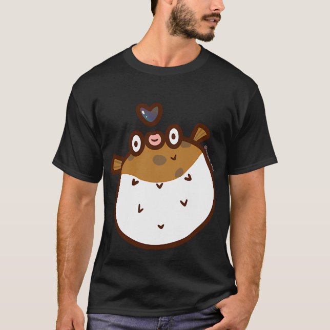 Camiseta Pez globo Derpy (Anverso)