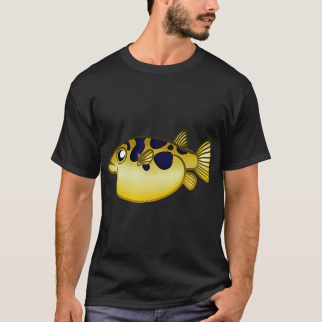 Camiseta Pez Globo (Inflado) (Anverso)