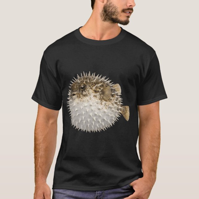 Camiseta Pez globo inflado (Anverso)