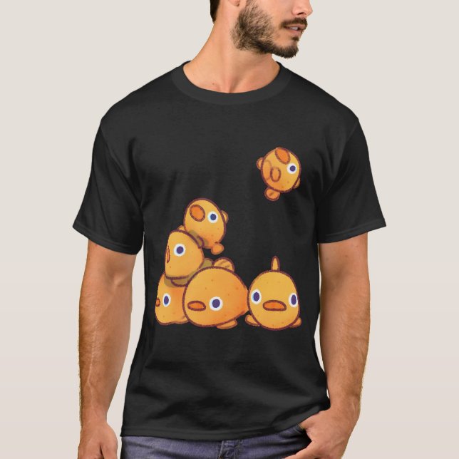 Camiseta pez globo pegajosos (Anverso)