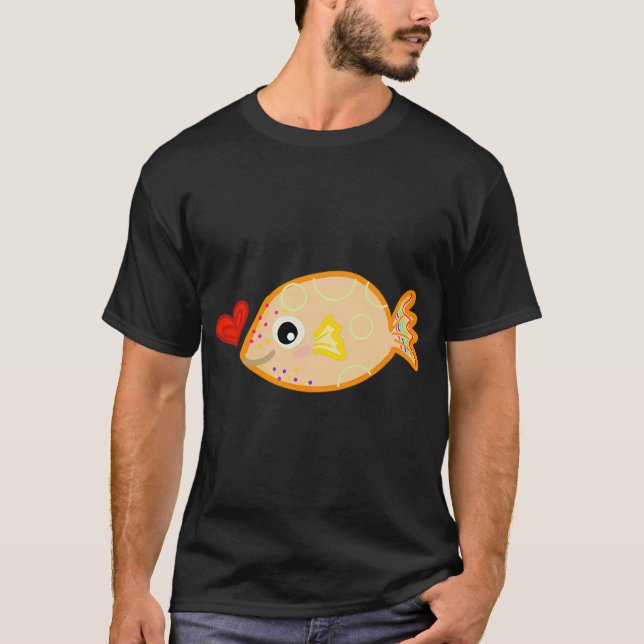 Camiseta Pez globo pequeño (Anverso)