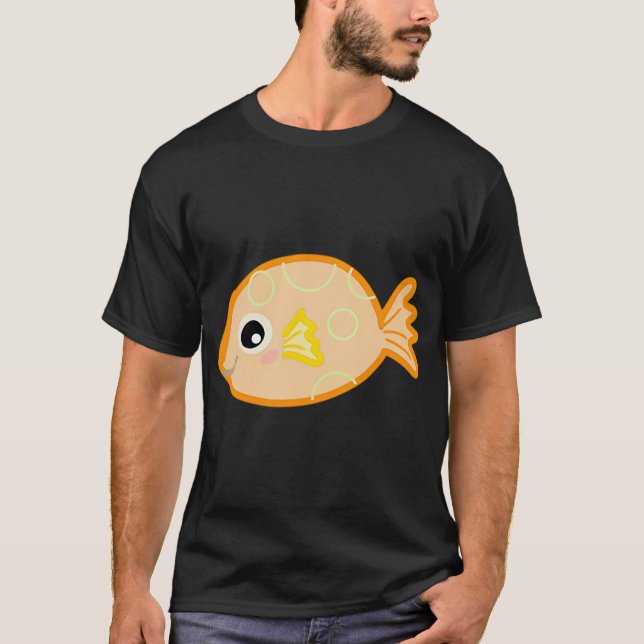 Camiseta Pez globo pequeño 2 (Anverso)