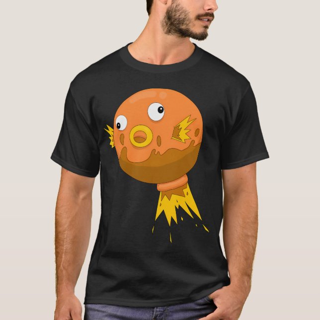 Camiseta Pez globo volando (Anverso)