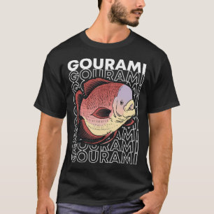 Camiseta Pez Gourami Gigante Pez Monstruo de los 80