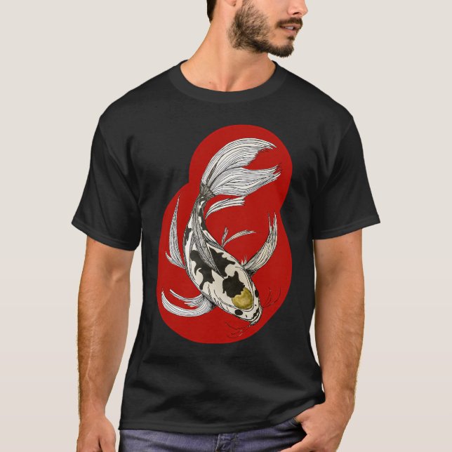 Camiseta Pez grande, estanque pequeño (Anverso)