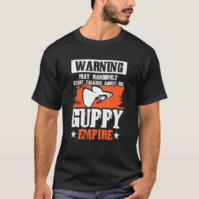 Camiseta Pez Guppy (Anverso)