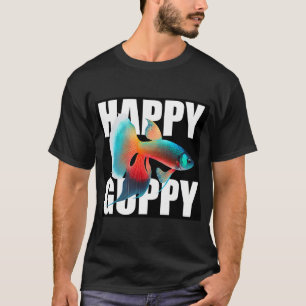 Camiseta Pez Guppy de Agua Dulce