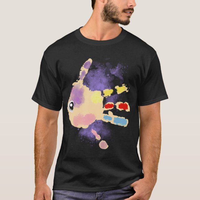 Camiseta Pez hecho a mano (Anverso)