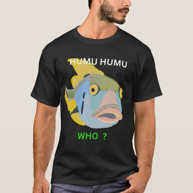 Camiseta pez humuhumu (Anverso)