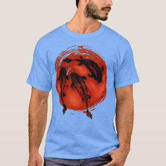 Camiseta pez japonés