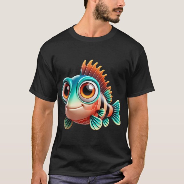 Camiseta Pez Kingklip Adorable (Anverso)