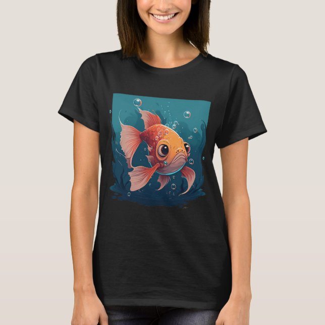 Camiseta Pez koi (Anverso)
