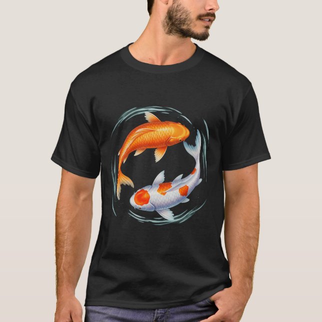 Camiseta Pez Koi (Anverso)