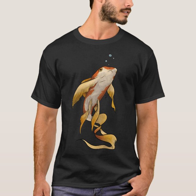 Camiseta Pez koi (Anverso)