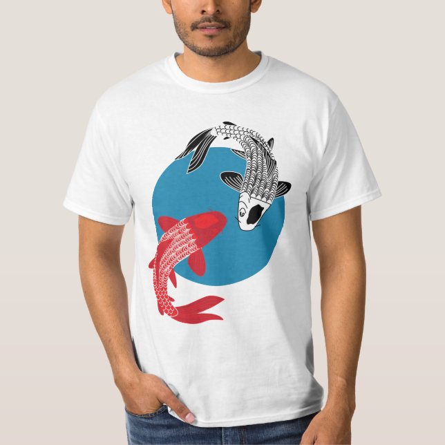 Camiseta Pez Koi (Anverso)