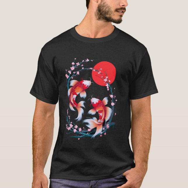 Camiseta Pez Koi (Anverso)
