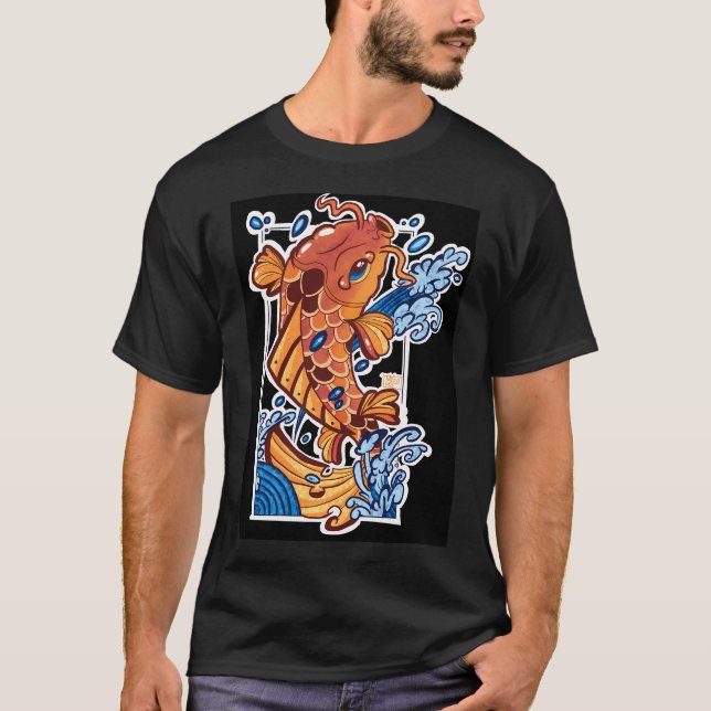 Camiseta Pez Koi! (Anverso)