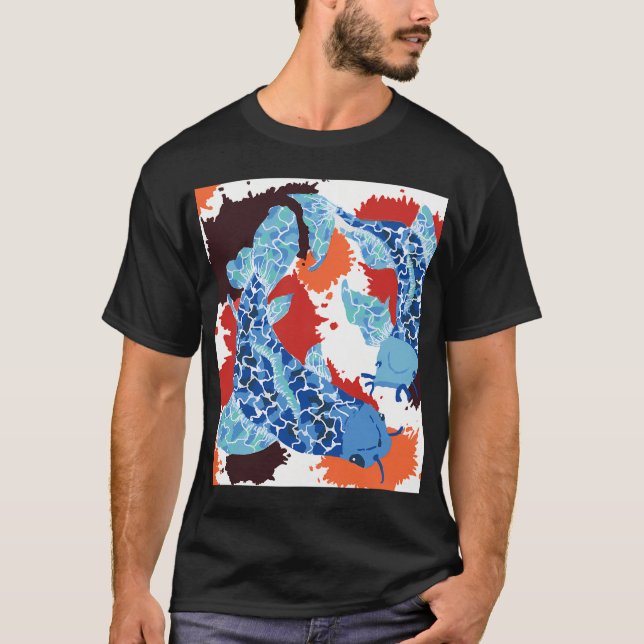 Camiseta Pez Koi (Anverso)
