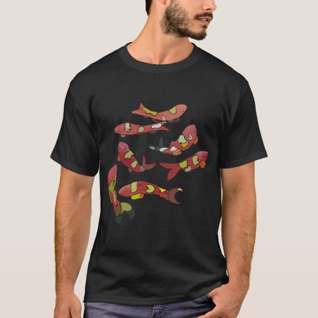 Camiseta Pez Koi (Anverso)