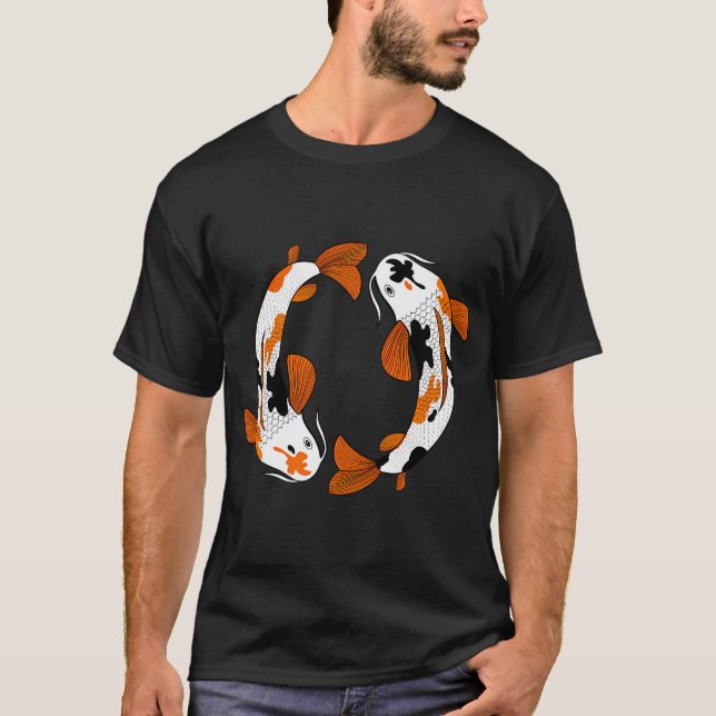 Camiseta Pez koi (Anverso)