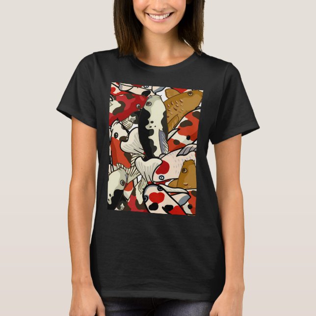 Camiseta Pez koi (Anverso)