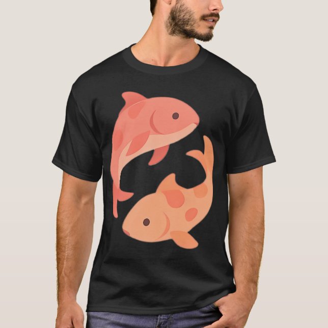 Camiseta Pez koi (Anverso)