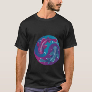 Camiseta pez koi