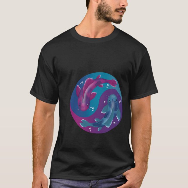 Camiseta pez koi (Anverso)