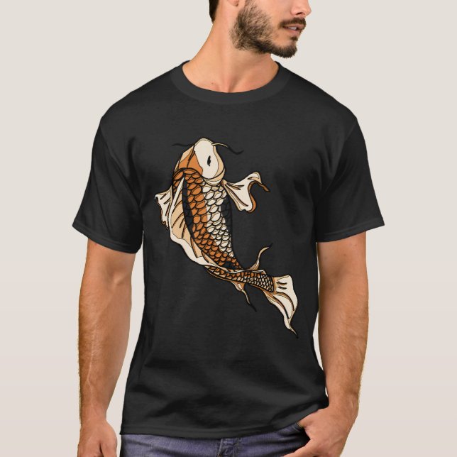 Camiseta Pez Koi (Anverso)