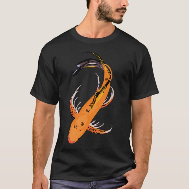 Camiseta Pez koi (Anverso)
