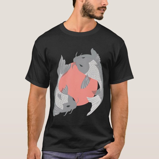 Camiseta Pez Koi 002 (Anverso)