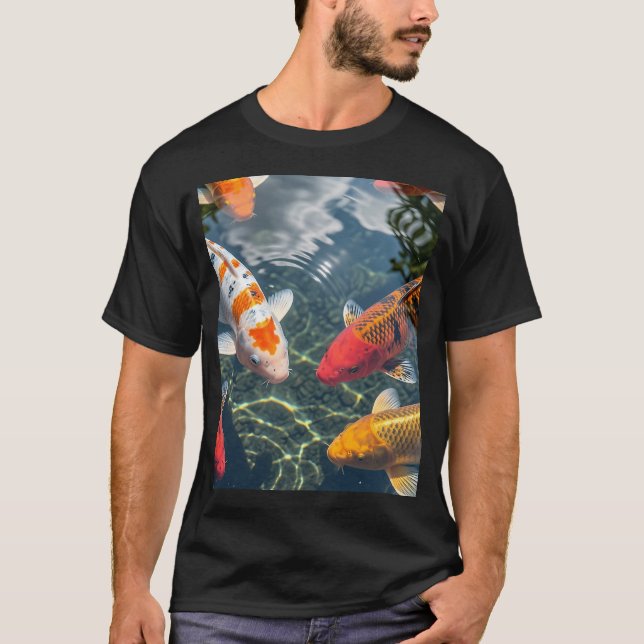 Camiseta Pez Koi #1 (Anverso)