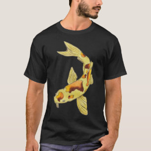 Camiseta Pez Koi Amarillo
