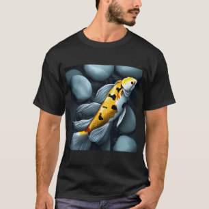 Camiseta Pez Koi Amarillo