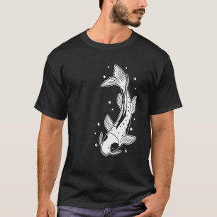 Camiseta Pez Koi Japón Retro Vintage Divertido Carp Japonés
