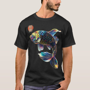 Camiseta Pez Koi Japonés, Amantes de la Carpa Koi, Mujeres,