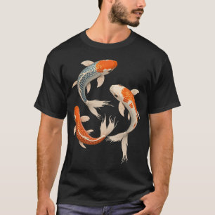 Camiseta Pez koi japonés carp Koi Japonés Cool