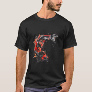 Camiseta Pez Koi Japonés Koi Carpa Pez Colorido Asiático Ca