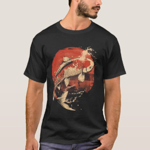 Camiseta Pez Koi Japonés Koi Pez Carpa Pez Nishikigoi Como