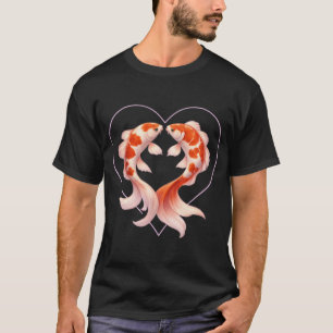 Camiseta Pez Koi Kawaii - Diseño de carpa japonesa afortuna