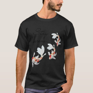 Camiseta Pez koi, mantén la serenidad